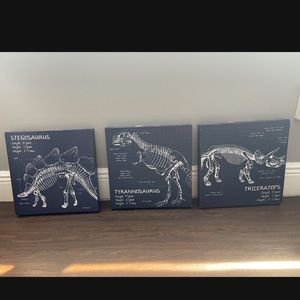 Dinosaur wall art picture